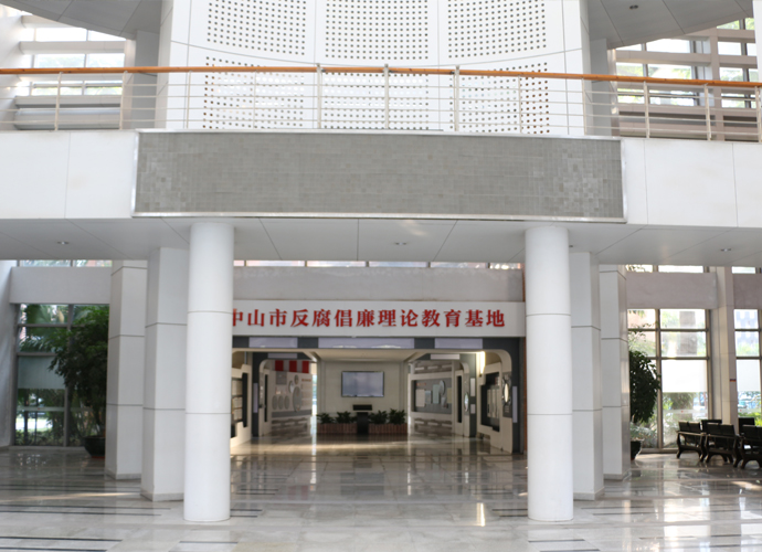 中共中山市委党校 垃圾桶 合作客户案例 实景